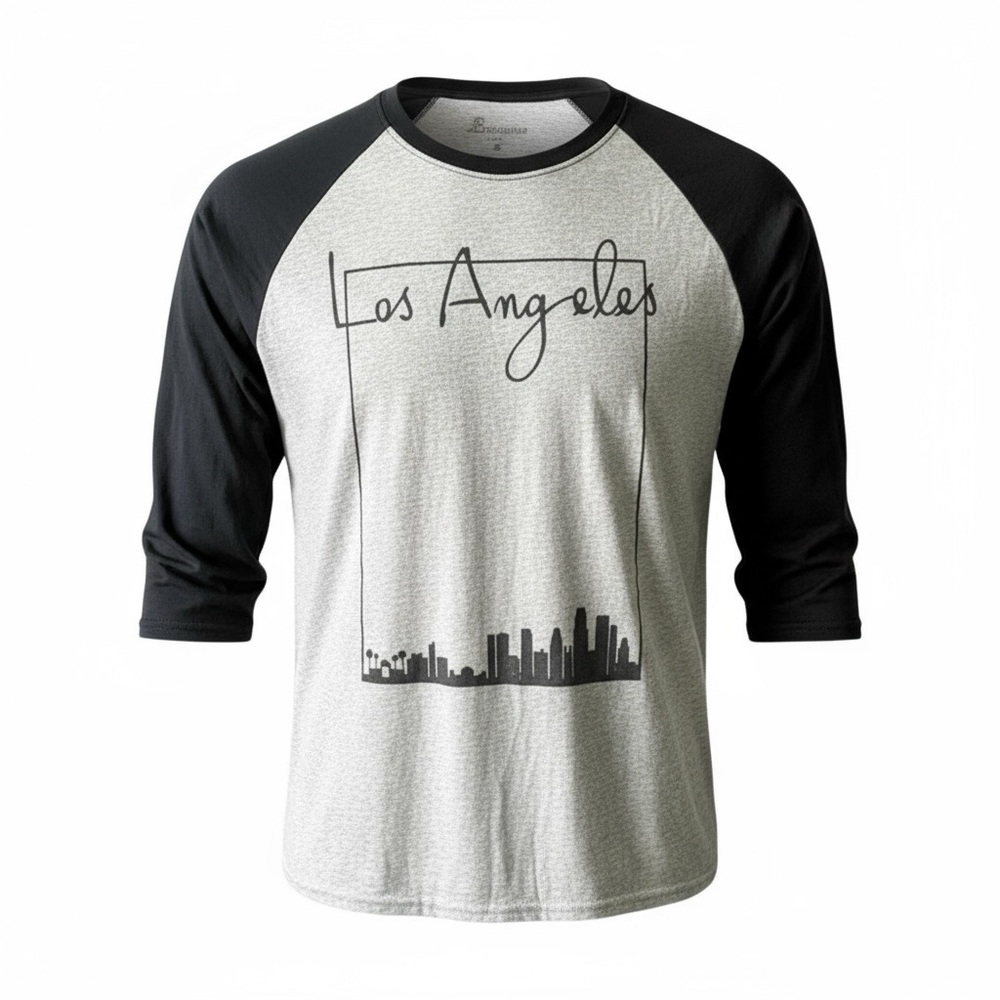 Bowery Los Angeles Raglan - Picture 2 of 3